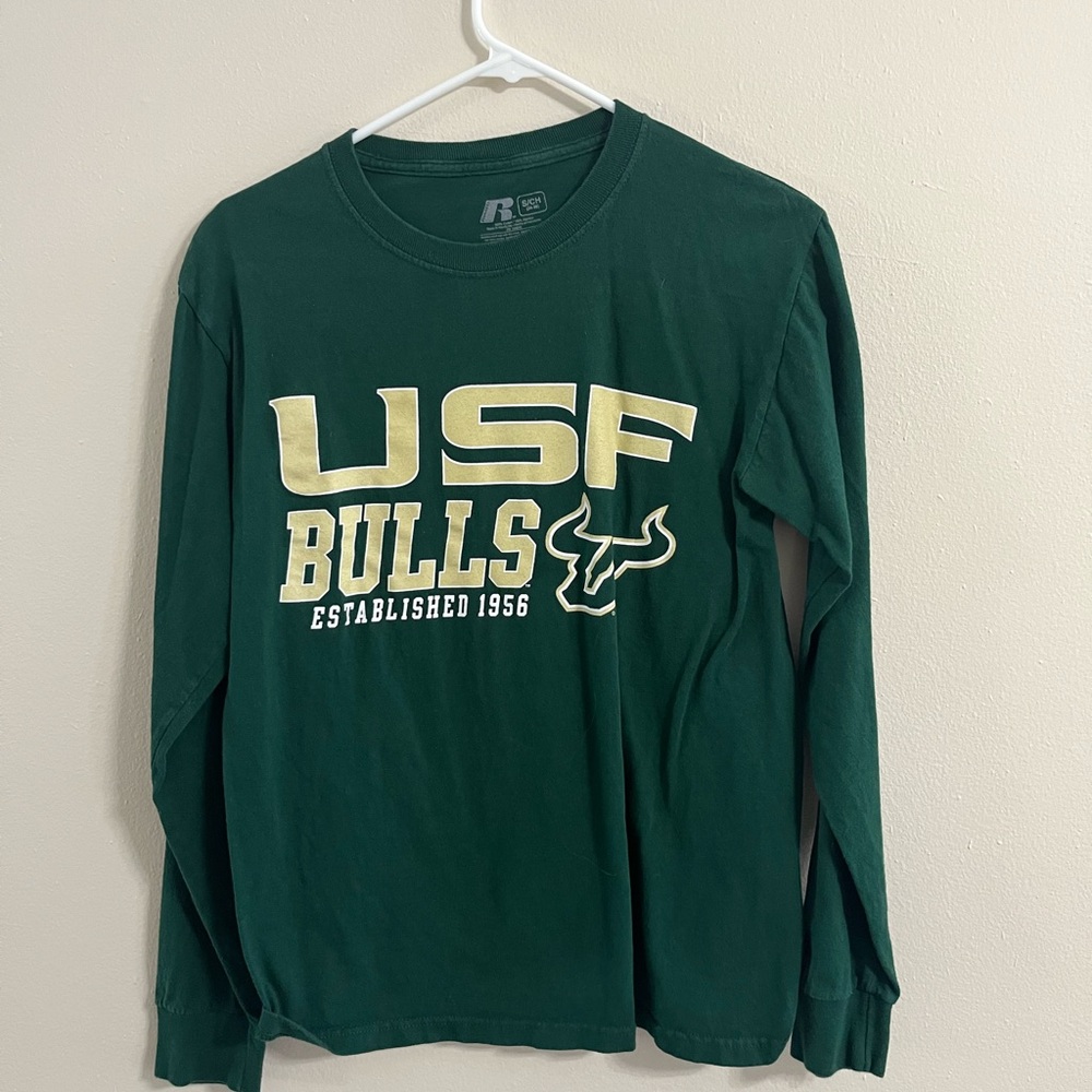Russell Athletic Green Crew Neck Shirt